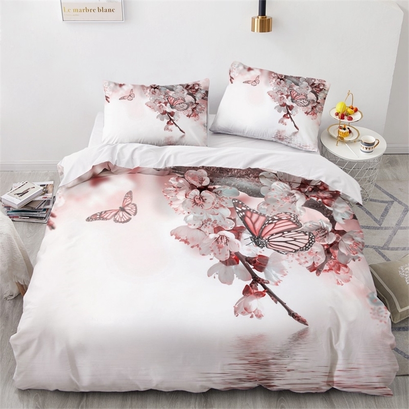 3D Bedding Set Custom Full Queen King Size 3PCS Duvet Cover Set Blanket/Quilt Pillow Case Flowers Bed Set For Wedding 201209, Flower 006-white
3D Bedding Set Custom Full Queen King Size 3PCS Duvet Cover Set Blanket/Quilt Pillow Case Flowers Bed Set For Wedding 201209, Flower 006-white