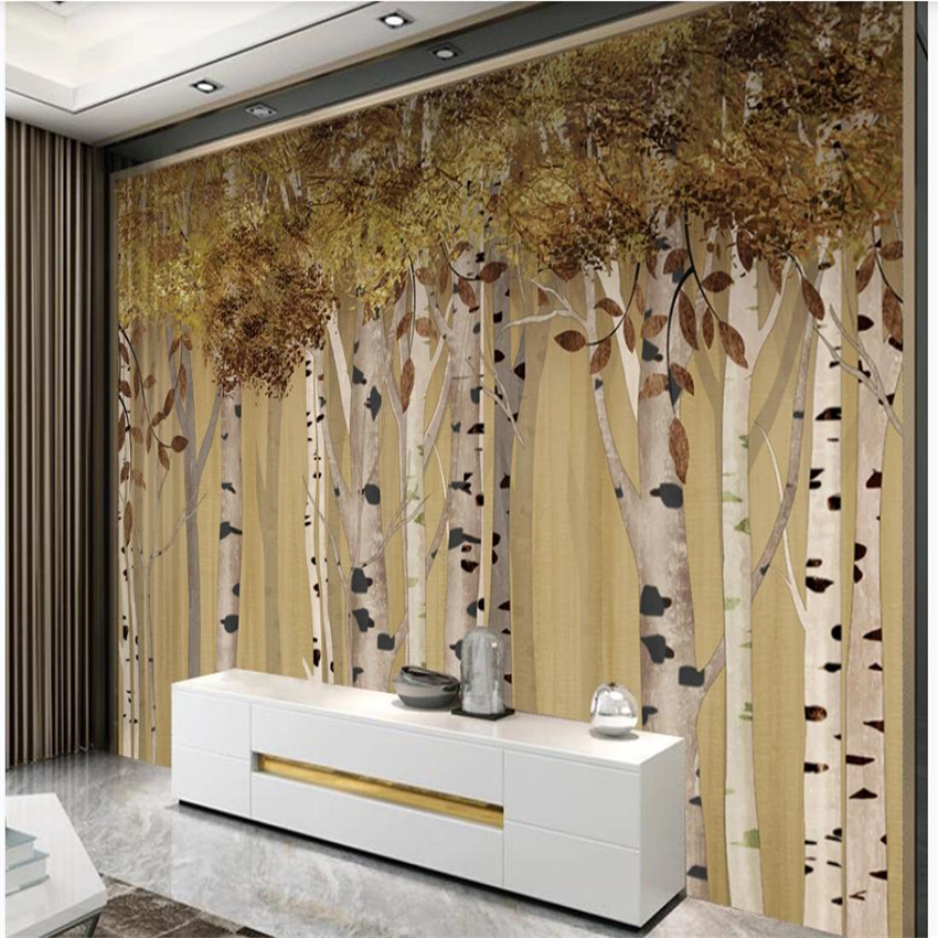 Modern beautiful scenery wallpapers forest tree wallpapers TV background wall mural 3d landscape wallpaper, Brown
Modern beautiful scenery wallpapers forest tree wallpapers TV background wall mural 3d landscape wallpaper, Brown
