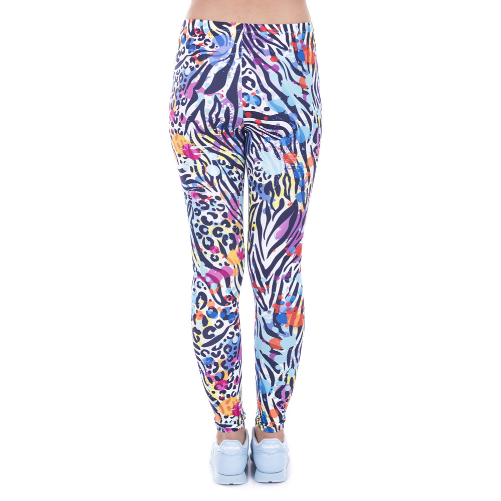Women Legging Wild Dots Printed leggins for Women leggings High Waist Legins Woman Pants Stretch Leggings 201202