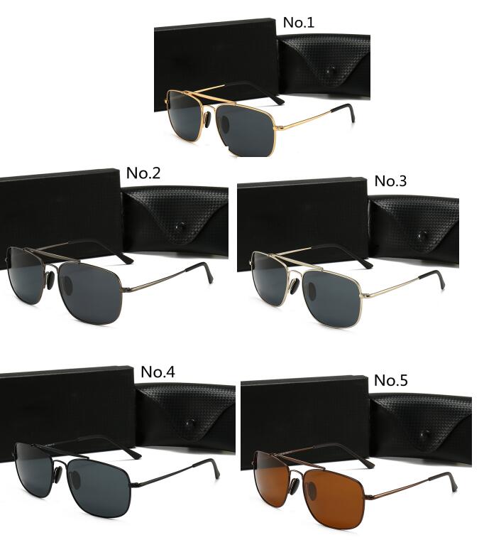 High quality designer sunglasses luxury mens glasses Female Vintage Driving frames Pilot sunglass Polarized With Box
High quality designer sunglasses luxury mens glasses Female Vintage Driving frames Pilot sunglass Polarized With Box