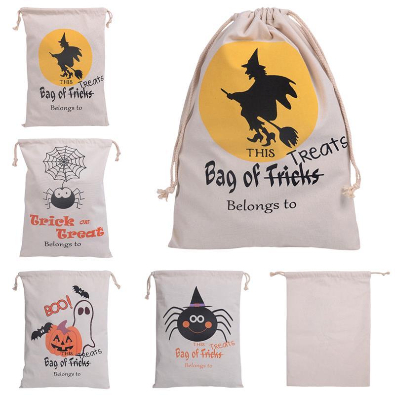 FunPa Halooween Gift Bag Drawstring Canvas Trick Gift Bag Jewelry Candy For Halooween Festival Suplies
FunPa Halooween Gift Bag Drawstring Canvas Trick Gift Bag Jewelry Candy For Halooween Festival Suplies
