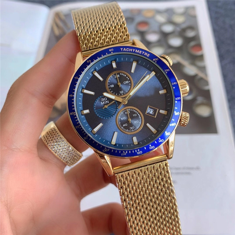 5-star brand designer men's multi-function quartz watch ultra-thin stainless steel band casual high-end
5-star brand designer men's multi-function quartz watch ultra-thin stainless steel band casual high-end