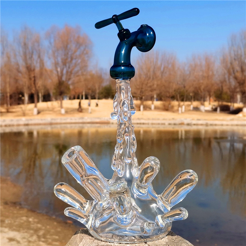 Glass Functional Splash Rig With 10mm Female Joint Hookahs Water Bong 
Glass Functional Splash Rig With 10mm Female Joint Hookahs Water Bong