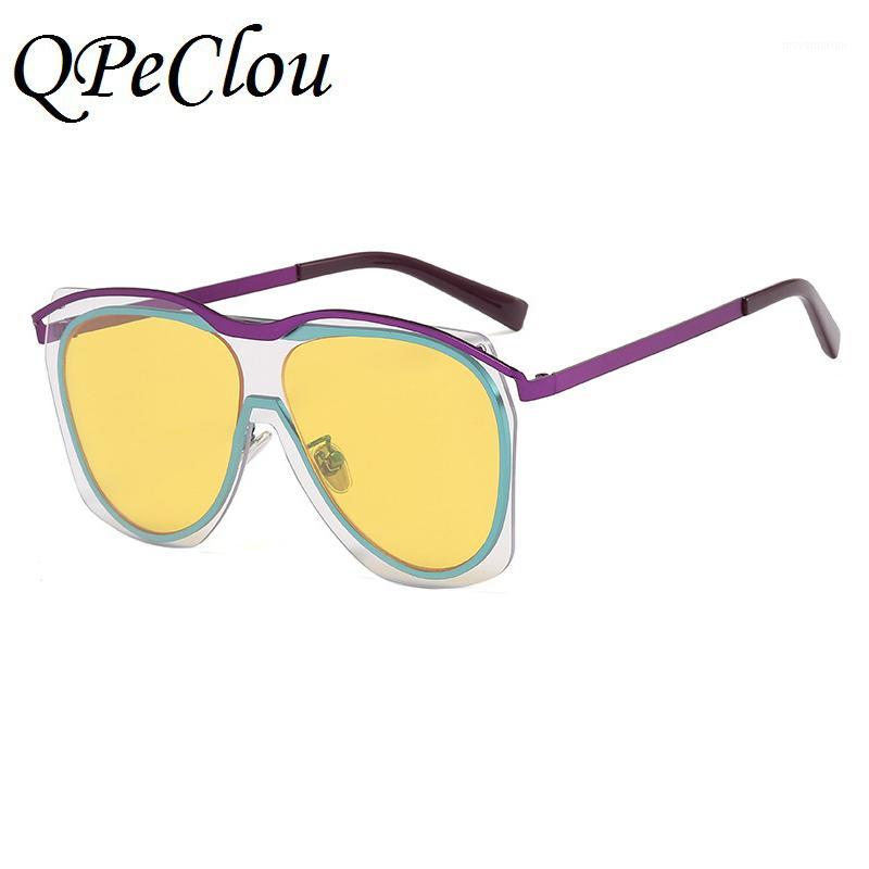 QPeClou 2020 New Fashion Multicolor Oversized Goggles Woman One Piece Sunglasses Women Brand Designer Big Frame Sun Glasses1
QPeClou 2020 New Fashion Multicolor Oversized Goggles Woman One Piece Sunglasses Women Brand Designer Big Frame Sun Glasses1