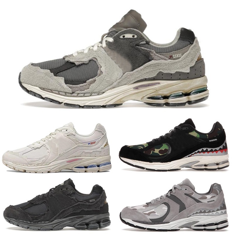 Running Shoes 2022 Men Women Trainers 2002R Protection Pack Rain Cloud Sea Salt Phantom Black Water Be The Guide Man Woman Sneakers
Running Shoes 2022 Men Women Trainers 2002R Protection Pack Rain Cloud Sea Salt Phantom Black Water Be The Guide Man Woman Sneakers