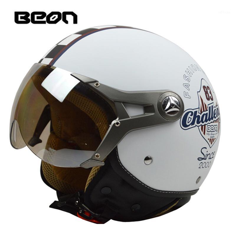 BEON Motorcycle Helmet Half Face Goggles Visor Vintage Motorbike Electric Bicycle Protective Helmet1
BEON Motorcycle Helmet Half Face Goggles Visor Vintage Motorbike Electric Bicycle Protective Helmet1