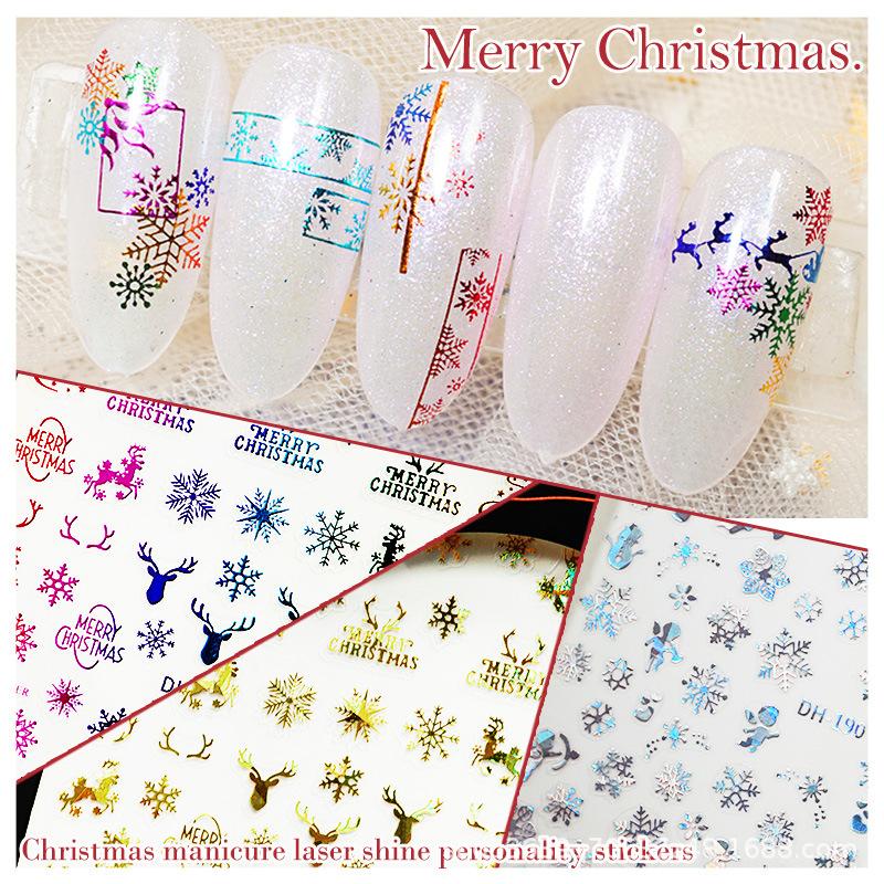 1Pcs 3D Nail Sticker Christmas Holographics Snowflake For Gold Silver Nail Art Stickers DIY Art Decoration Decals
1Pcs 3D Nail Sticker Christmas Holographics Snowflake For Gold Silver Nail Art Stickers DIY Art Decoration Decals