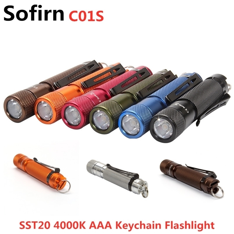 Sofirn C01S BLF Mini LED Flashlight AAA Twisty High 95 CRI SST20 4000K LED keychain Flashlight Hat Light with Clip 220110
Sofirn C01S BLF Mini LED Flashlight AAA Twisty High 95 CRI SST20 4000K LED keychain Flashlight Hat Light with Clip 220110