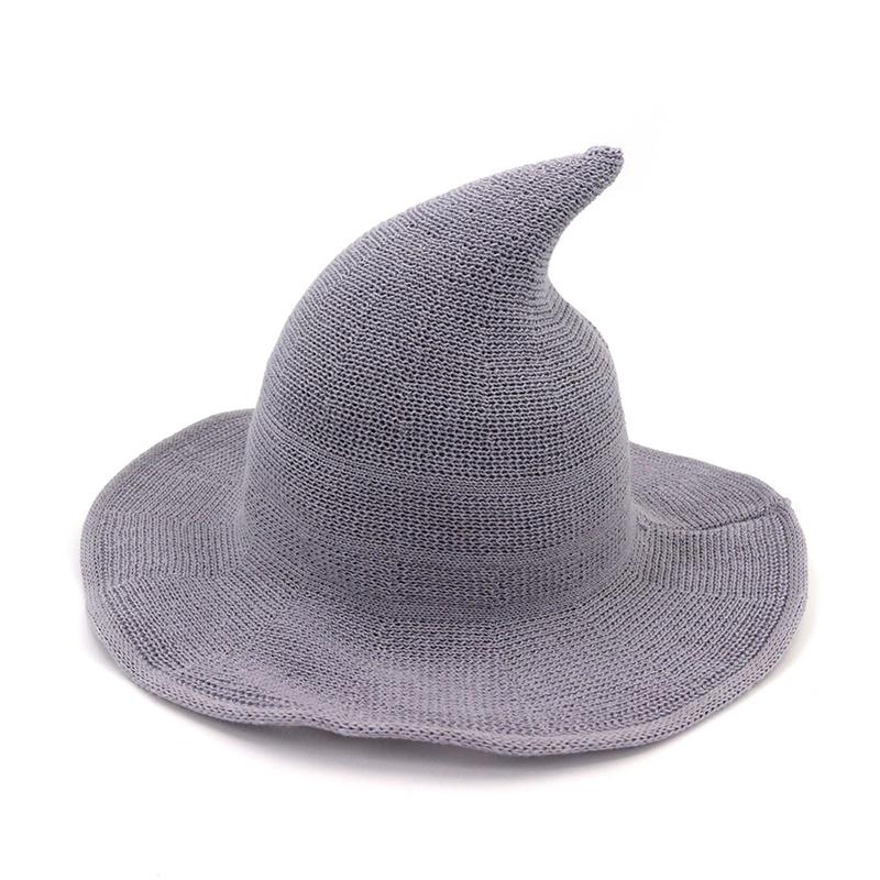 Witch Hat Diversified The Sheep Wool Cap Knitting Fisherman Hat Female Fashion Witch Pointed Basin Bucket for Halloween C1312 e
Witch Hat Diversified The Sheep Wool Cap Knitting Fisherman Hat Female Fashion Witch Pointed Basin Bucket for Halloween C1312 e