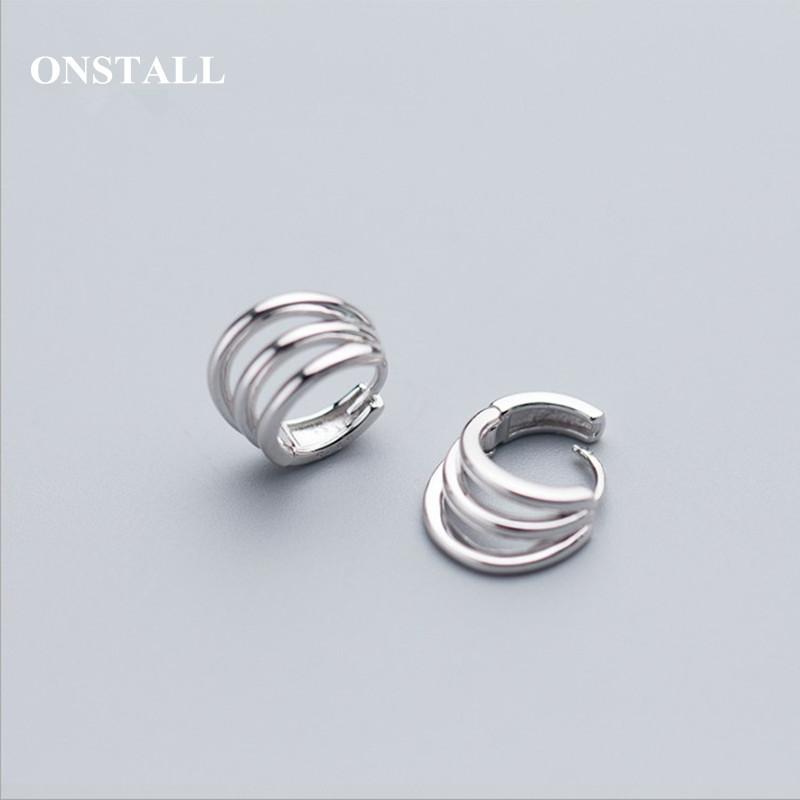 ONSTALL 925 Sterling Silver Round earrings Low Sensitive Earrings trendy Tide woman Simple Jewelry E8366
ONSTALL 925 Sterling Silver Round earrings Low Sensitive Earrings trendy Tide woman Simple Jewelry E8366