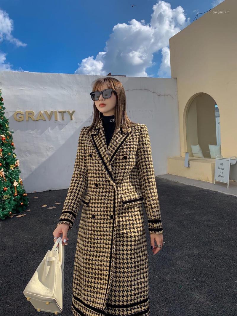 2020FW Autumn New Women High Quality Plaid 100% Wool Long Jacket Coat Female Luxury Outerwear Gdnz 11.271, Brown
2020FW Autumn New Women High Quality Plaid 100% Wool Long Jacket Coat Female Luxury Outerwear Gdnz 11.271, Brown