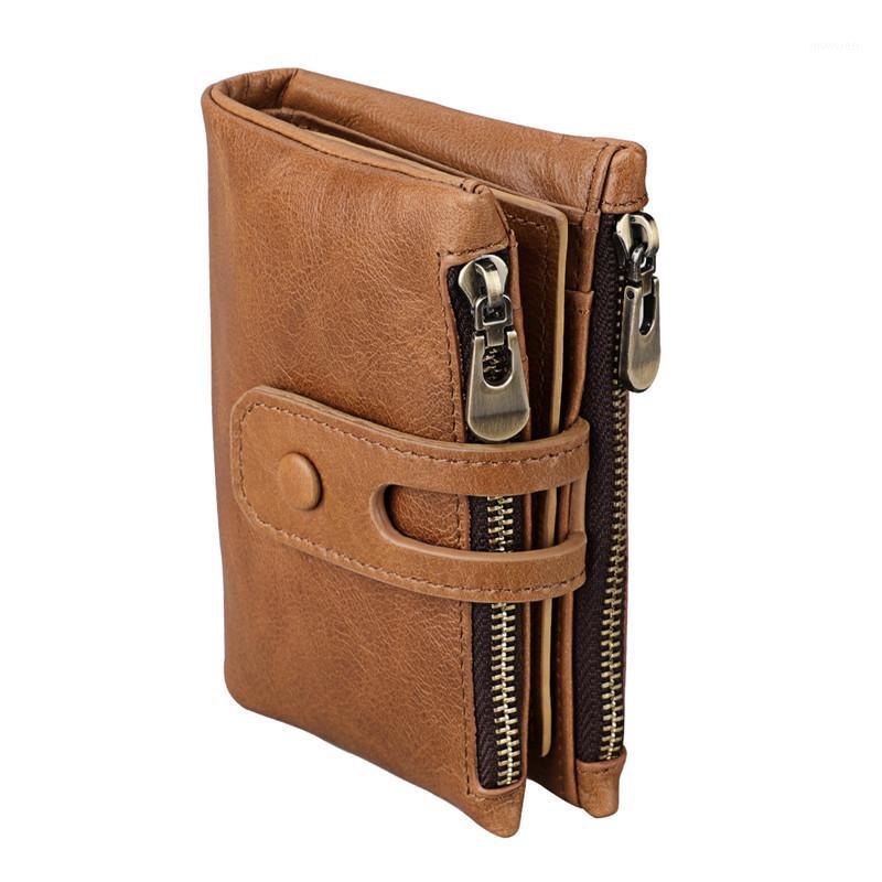 New Genuine Leather Vintage Wallet Men Coin Pocket Short Wallets Top Layer Cowhide Zipper Wallet RFID Card Holders Man Purse1, Black
New Genuine Leather Vintage Wallet Men Coin Pocket Short Wallets Top Layer Cowhide Zipper Wallet RFID Card Holders Man Purse1, Black