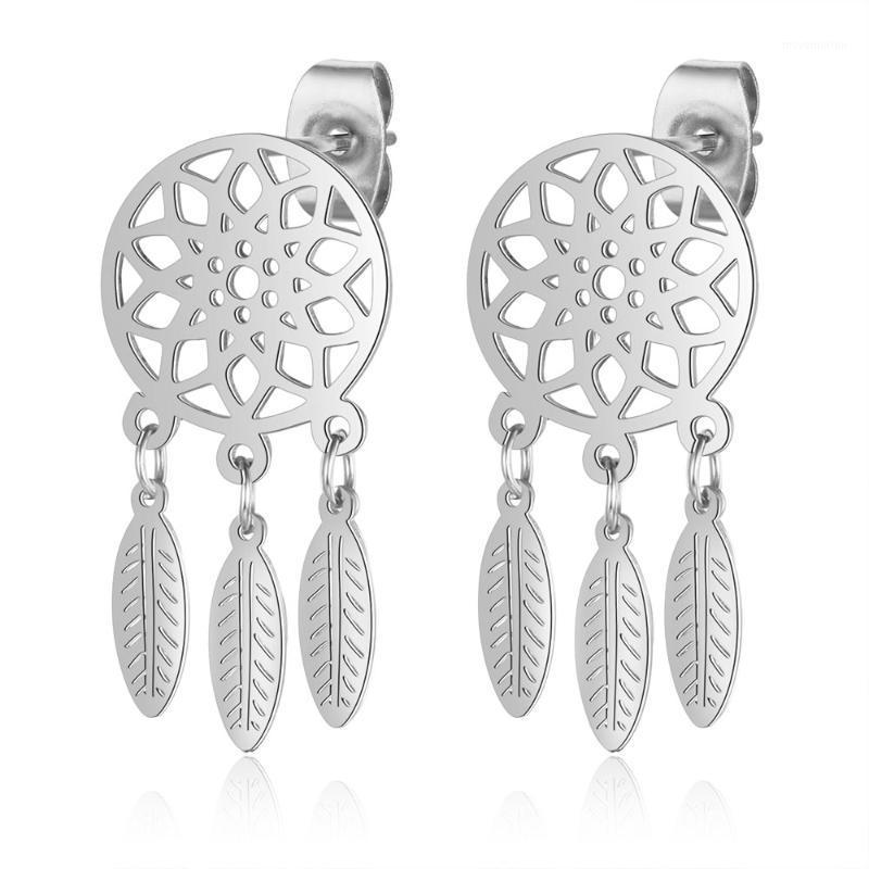 100% 316L Stainless Steel Dream Catcher Boho Stud Earring for Women Wholesale Stud Earrings Never Tarnish1
100% 316L Stainless Steel Dream Catcher Boho Stud Earring for Women Wholesale Stud Earrings Never Tarnish1