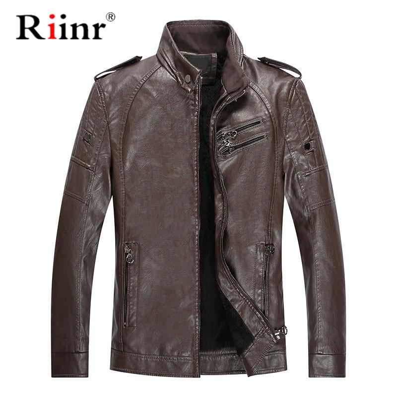 Riinr Brand 2020 Men's Winter Jacket Men PU Leather Motorcycle Warm Jackets Plus velvet Windbreaker Male Casual Long Coat 4XL, Black
Riinr Brand 2020 Men's Winter Jacket Men PU Leather Motorcycle Warm Jackets Plus velvet Windbreaker Male Casual Long Coat 4XL, Black