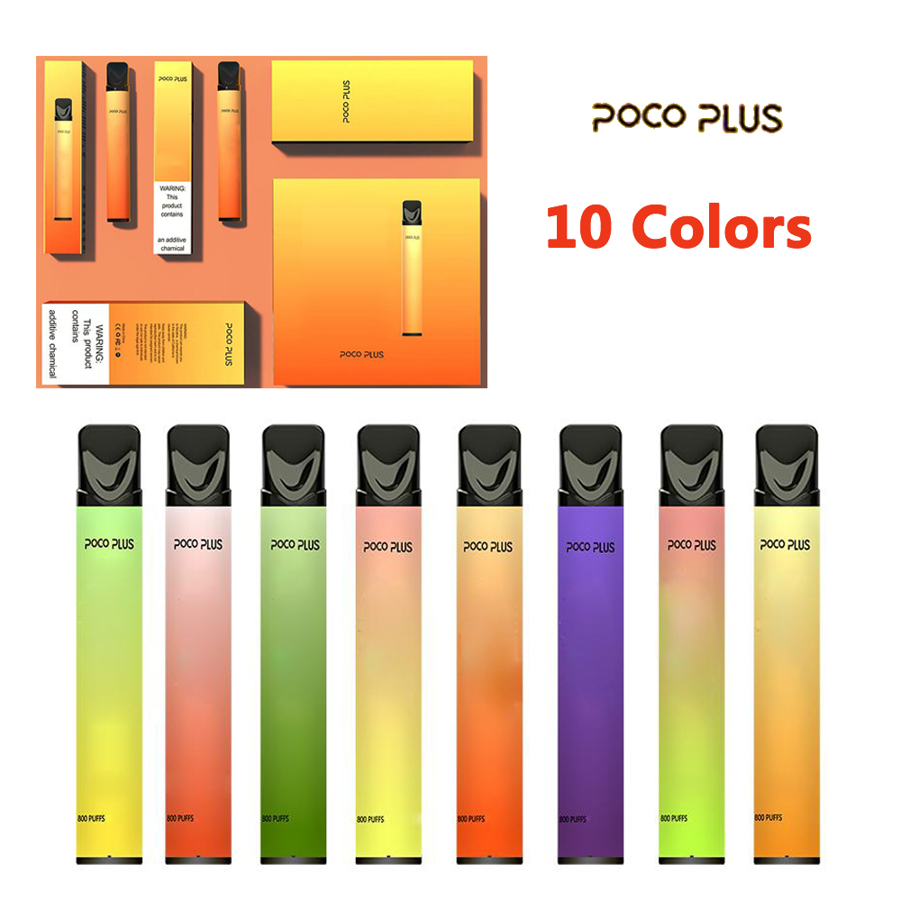 High quality disposable vape Poco Plus 800+puffs 550mah disposable ecigs 8 colors 3.2ml e cigarette disposable device VS puff xxl puff plus
High quality disposable vape Poco Plus 800+puffs 550mah disposable ecigs 8 colors 3.2ml e cigarette disposable device VS puff xxl puff plus