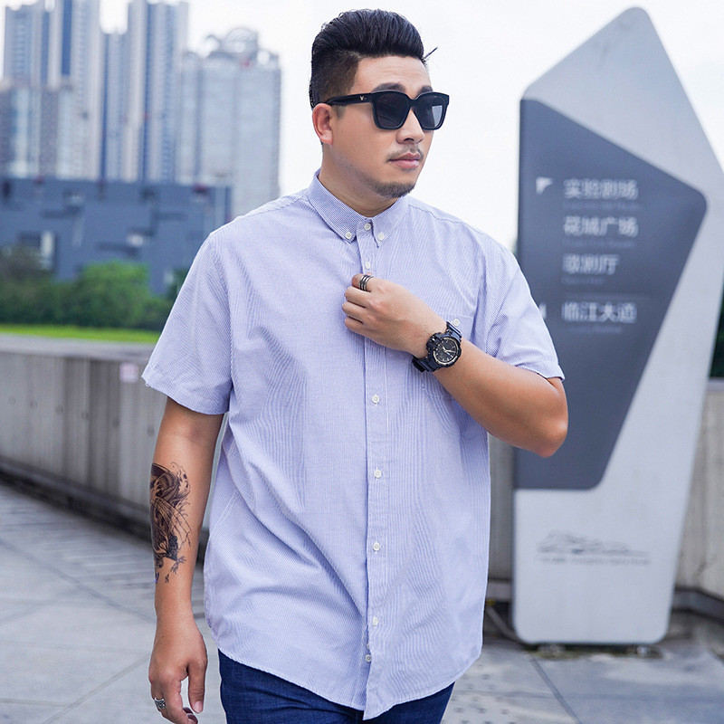 Blue Color: Pale Purple Big Male Short Casual Business Loose Shirt with Long Sleeves 90iu, Green 
Blue Color: Pale Purple Big Male Short Casual Business Loose Shirt with Long Sleeves 90iu, Green
