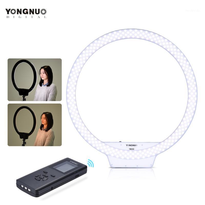 YONGNUO YN308 3200K~5500K Bi-Color Wireless Remote LED Ring Video LED Light Adjustable Brightness for Portrait Live Video Selfie1
YONGNUO YN308 3200K~5500K Bi-Color Wireless Remote LED Ring Video LED Light Adjustable Brightness for Portrait Live Video Selfie1