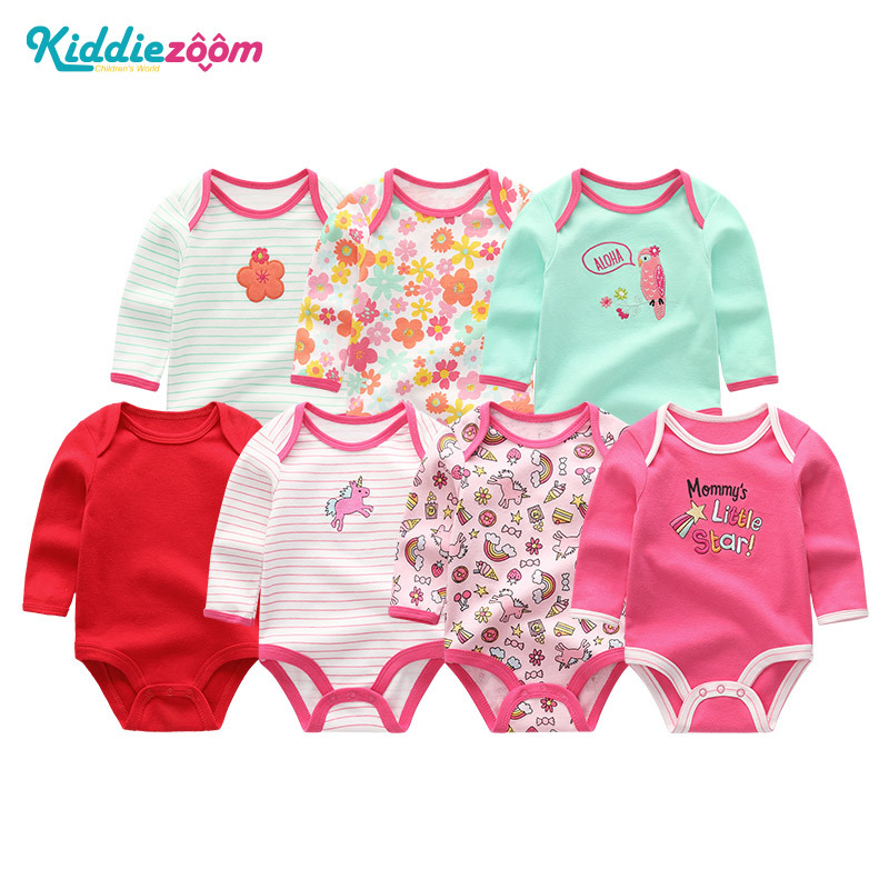 /sets Newborn Baby Girl Clothes Long Sheeve Boy Rompers Clothing Recien Baby Pajamas Cotton roupas de bebe Baby Onesies LJ201223