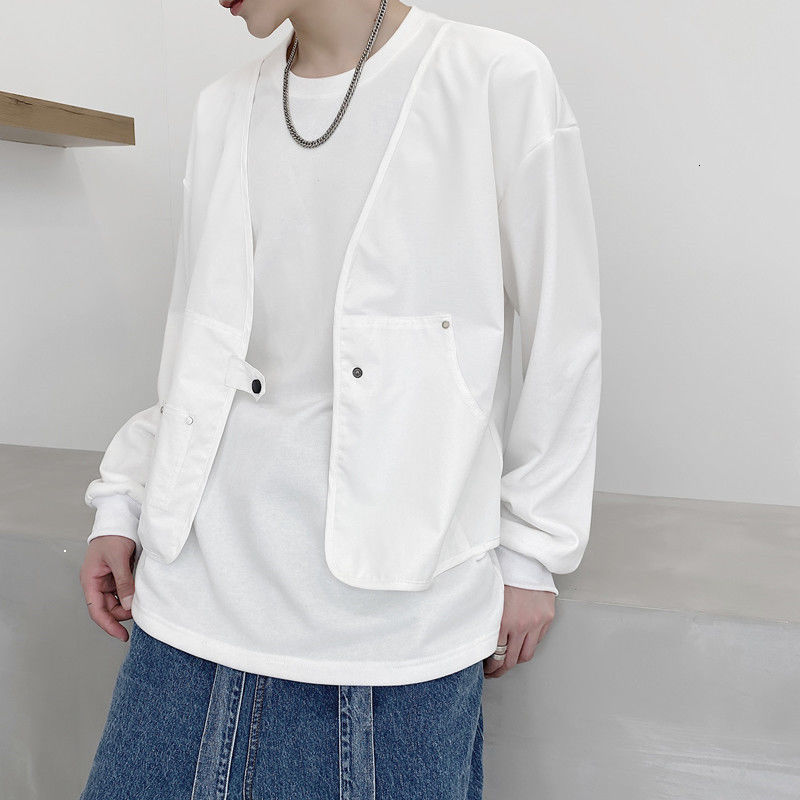 Autumn 2021 New and Winter Hoodies in the Black Male Fashion of Two Loose Pieces Sweater Street Style Hip-hop Seam Top LF6T, White.
Autumn 2021 New and Winter Hoodies in the Black Male Fashion of Two Loose Pieces Sweater Street Style Hip-hop Seam Top LF6T, White.