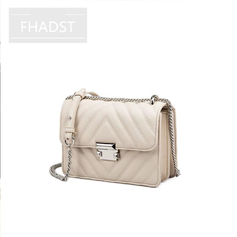 FHADST 2020 New Fashion Women's Bag Leather High Quality Ringer Chain Bag for Girls Shopping Small Joker Single Shoulder, Black
FHADST 2020 New Fashion Women's Bag Leather High Quality Ringer Chain Bag for Girls Shopping Small Joker Single Shoulder, Black