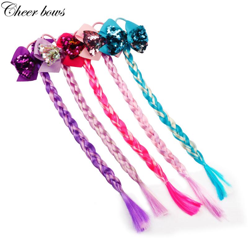Hair Accessories Girls Hair Band Sequin Bow With Long Wig Hairpin Colorful Wig Elastic Bands Kids Party Accessories, Pink
Hair Accessories Girls Hair Band Sequin Bow With Long Wig Hairpin Colorful Wig Elastic Bands Kids Party Accessories, Pink