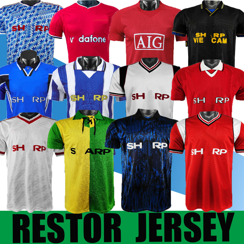 87 90 92 94 95 96 97 99 01CANTONA GIGGS KEANE Mens RETRO Soccer Jerseys 98 04 BECKHAM SOLSKJAER SCHOLES 11 RONALDO FERDINAND ROONEY SCHOLES, Black;yellow
87 90 92 94 95 96 97 99 01CANTONA GIGGS KEANE Mens RETRO Soccer Jerseys 98 04 BECKHAM SOLSKJAER SCHOLES 11 RONALDO FERDINAND ROONEY SCHOLES, Black;yellow