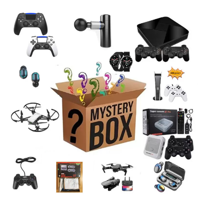 Earphones Lucky Bag Mystery Boxes There is A Chance to Open: Mobile Phone, Cameras, Drones, GameConsole,SmartWatch, Earphone More Gift
Earphones Lucky Bag Mystery Boxes There is A Chance to Open: Mobile Phone, Cameras, Drones, GameConsole,SmartWatch, Earphone More Gift