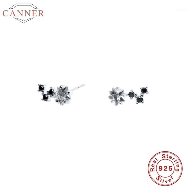 Hoop & Huggie CANNER 925 Sterling Silver Stud Earrings For Women Constellation Black Zircon Earring Luxury Earings Ear Ring Jewelry Pendient
Hoop & Huggie CANNER 925 Sterling Silver Stud Earrings For Women Constellation Black Zircon Earring Luxury Earings Ear Ring Jewelry Pendient