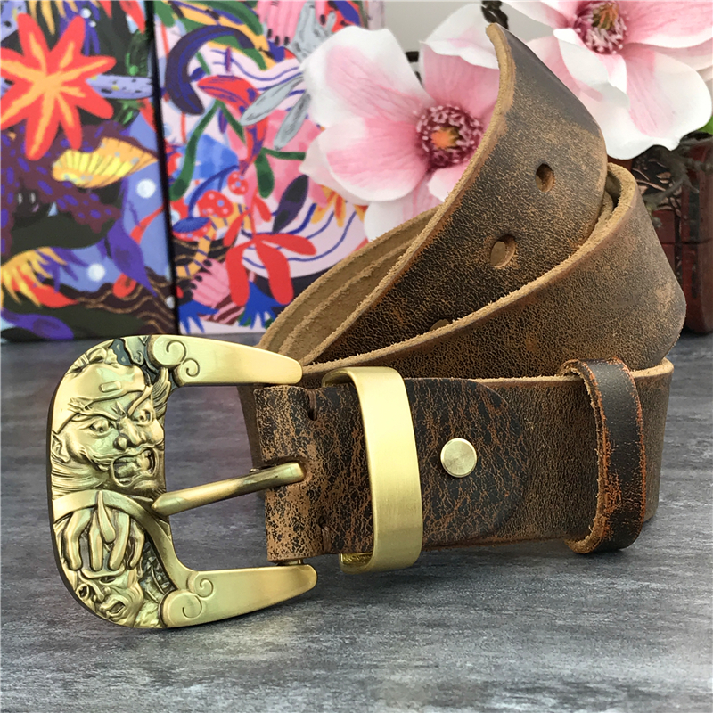 Cowboy male jeans genuine leather vintage yellow buckle reap belt mujer laugh mbt0065 SPME, Black
Cowboy male jeans genuine leather vintage yellow buckle reap belt mujer laugh mbt0065 SPME, Black