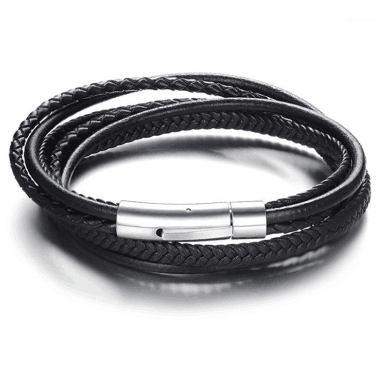 Tennis High Quality 7 Sizes Unisex Leather Bracelet 2 Layers Good With Stainless Steel Magnet For Men Women Wrap Gift1
Tennis High Quality 7 Sizes Unisex Leather Bracelet 2 Layers Good With Stainless Steel Magnet For Men Women Wrap Gift1