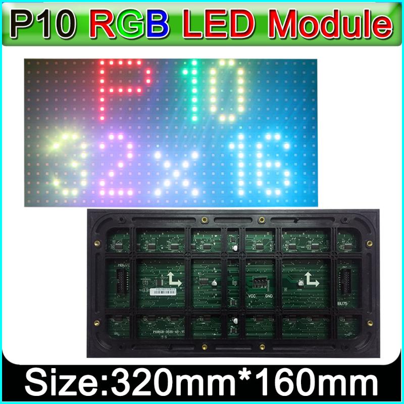 P10 RGB LED panel,Outdoor Full Color LED Display Module 320*160mm 32*16 pixels, Full-color advertising signs
P10 RGB LED panel,Outdoor Full Color LED Display Module 320*160mm 32*16 pixels, Full-color advertising signs