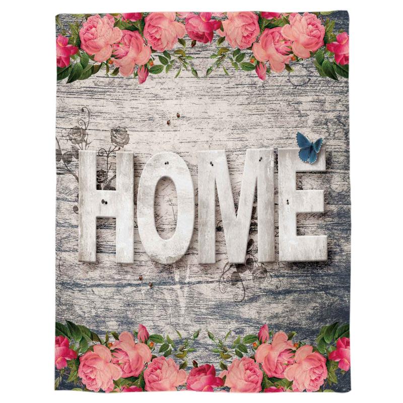 Wood Grain Retro Home Flower Throw Blanket Portable Soft Bedspread Microfiber Flannel Blankets for Beds 
Wood Grain Retro Home Flower Throw Blanket Portable Soft Bedspread Microfiber Flannel Blankets for Beds