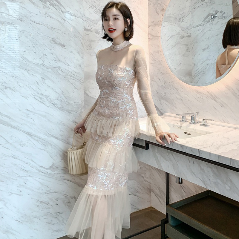 2021 New Sexy woman long sleeves sequins knitted skirt prom cake ruffle dresses O6Z3, Pink apricot.
2021 New Sexy woman long sleeves sequins knitted skirt prom cake ruffle dresses O6Z3, Pink apricot.