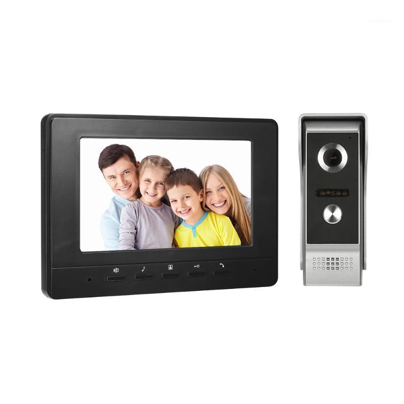 KKMOON 7 inch TFT Wired Color Video Door Phone Indoor Monitor+IR-CUT Rainproof Outdoor Camera Visual Intercom Remote Unlock1
KKMOON 7 inch TFT Wired Color Video Door Phone Indoor Monitor+IR-CUT Rainproof Outdoor Camera Visual Intercom Remote Unlock1