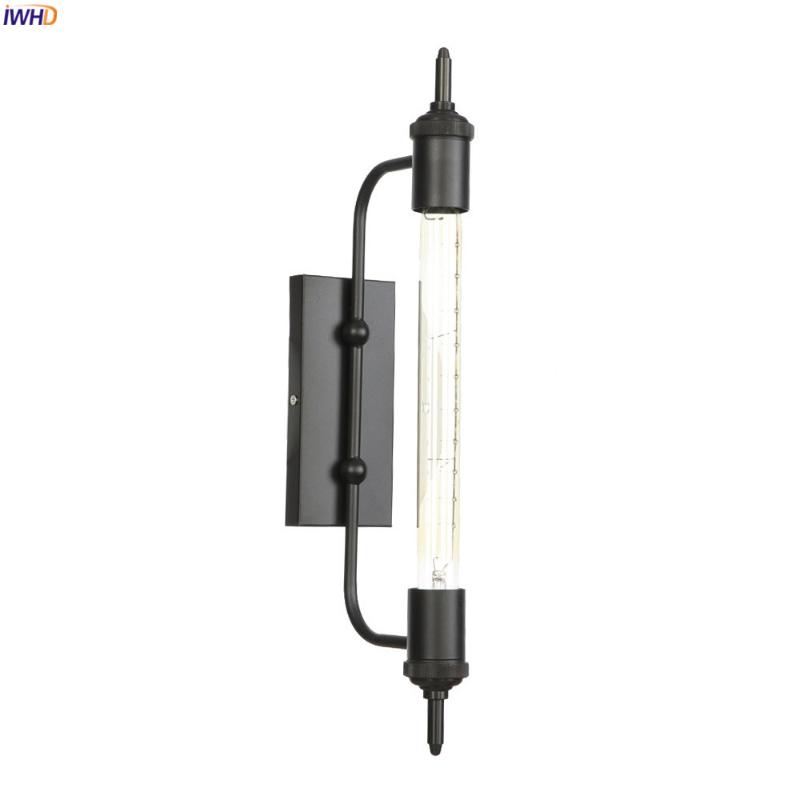 IWHD Black Vintage Wall Lamp Beside Mirror Stair Loft Industrial Decor LED Wall Light Fixtures Sconces Edison Wandlamp Luminaire
IWHD Black Vintage Wall Lamp Beside Mirror Stair Loft Industrial Decor LED Wall Light Fixtures Sconces Edison Wandlamp Luminaire