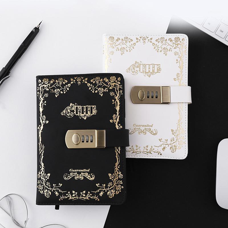 A5 B6 Password Notebook Retro with Lock Notebooks PU Leather Lock Diary Traveler Notepad Journal Planner School Stationery Gifts1
A5 B6 Password Notebook Retro with Lock Notebooks PU Leather Lock Diary Traveler Notepad Journal Planner School Stationery Gifts1