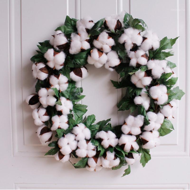 Decorative Flowers & Wreaths 16 Inch Simulation Cotton Garland Welcome Front Door Wreath Home Decorations Housewarming Festival Celebration, Same as picture
Decorative Flowers & Wreaths 16 Inch Simulation Cotton Garland Welcome Front Door Wreath Home Decorations Housewarming Festival Celebration, Same as picture