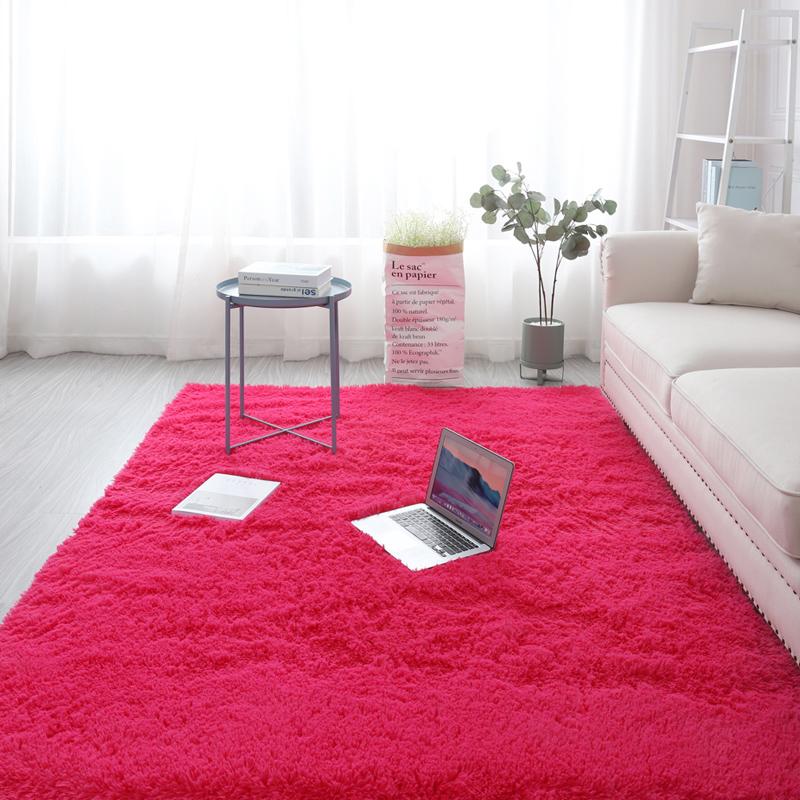 Nordic ins living room carpet bedroom tatami rug plush thick carpet balcony bay window decoration floor mat summer new, Fuchsia
Nordic ins living room carpet bedroom tatami rug plush thick carpet balcony bay window decoration floor mat summer new, Fuchsia