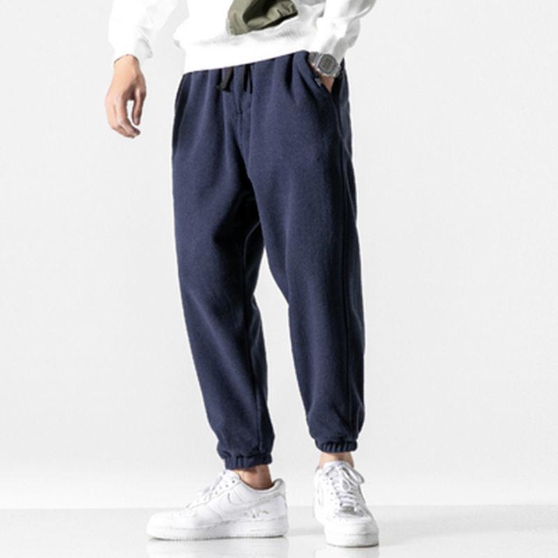 Plus velvet pants men's Korean version of the trend of sports pants footwear harem casual trousers loose
Plus velvet pants men's Korean version of the trend of sports pants footwear harem casual trousers loose