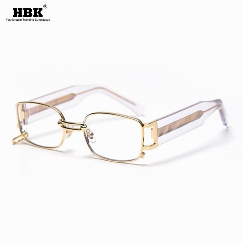 Sunglasses HBK 2021 Square Women Alloy Metal Small Rectangle Frame Clear Men Sun Glasses Vintage Chic Female Shades UV400
Sunglasses HBK 2021 Square Women Alloy Metal Small Rectangle Frame Clear Men Sun Glasses Vintage Chic Female Shades UV400