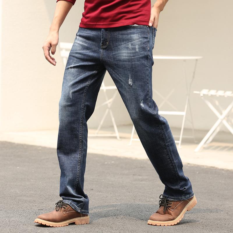 Spring and Autumn Men's Breathable Loose Jeans Men's Casual Blue Jeans Hip Hop Skateboard Pants Loose Pants
Spring and Autumn Men's Breathable Loose Jeans Men's Casual Blue Jeans Hip Hop Skateboard Pants Loose Pants