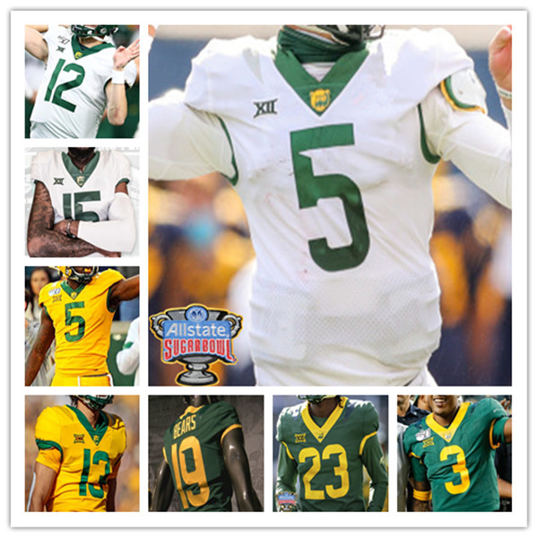 College Sugar Bowl Baylor BU Football Jerseys Blake Shapen Gerry Bohanon Abram Smith Tyquan Thornton Terrel Bernard JT Woods Jalen Pitre Franklin R.J. Sneed Ebner 4XL, Men white with 150th
College Sugar Bowl Baylor BU Football Jerseys Blake Shapen Gerry Bohanon Abram Smith Tyquan Thornton Terrel Bernard JT Woods Jalen Pitre Franklin R.J. Sneed Ebner 4XL, Men white with 150th