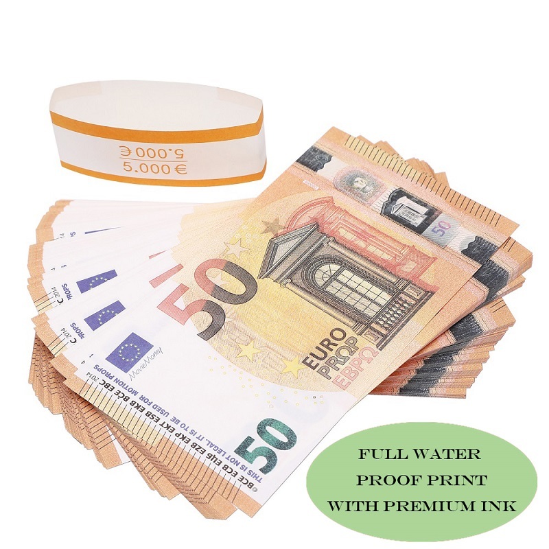 Top Quality Prop money Euro dollar pound bar props children's toys adult game props special movie game Euro dollar pound stage money
Top Quality Prop money Euro dollar pound bar props children's toys adult game props special movie game Euro dollar pound stage money