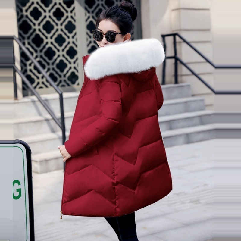Big Fur Down Parkas 6XL 7XL Large Size Women's jacket Winter Hooded Coat Female Long Outwear Winter jacket for Women Warm Parkas T200212
