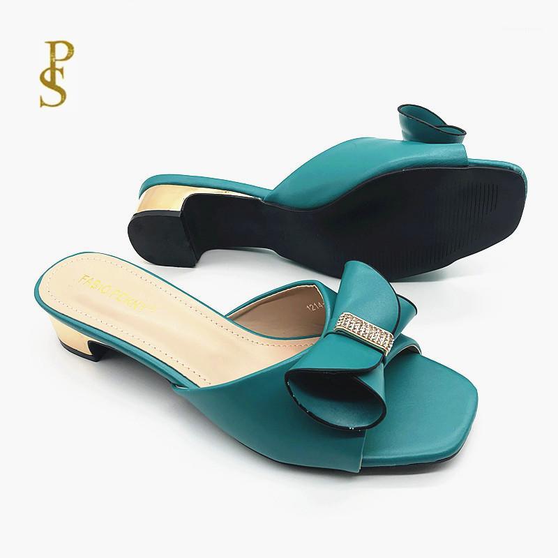 Ladies shoes summer slippers good quality1, Black