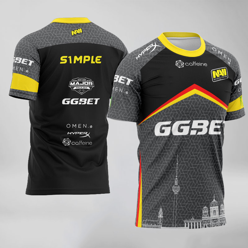 CSGO Esports Player Jersey Uniform Team Navi Jerseys Customized ID Game Fans T Shirt For Men Women Custom Name Tees Shirt 1116, White;black
CSGO Esports Player Jersey Uniform Team Navi Jerseys Customized ID Game Fans T Shirt For Men Women Custom Name Tees Shirt 1116, White;black