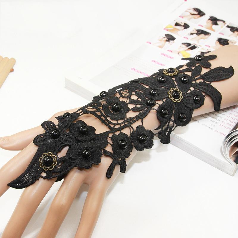 Bracelet Black Wire Hollow Pattern Wrist Finger Elastic Band Jewelry Accessories Roamtantic Nu Goth Victorian Punk
Bracelet Black Wire Hollow Pattern Wrist Finger Elastic Band Jewelry Accessories Roamtantic Nu Goth Victorian Punk