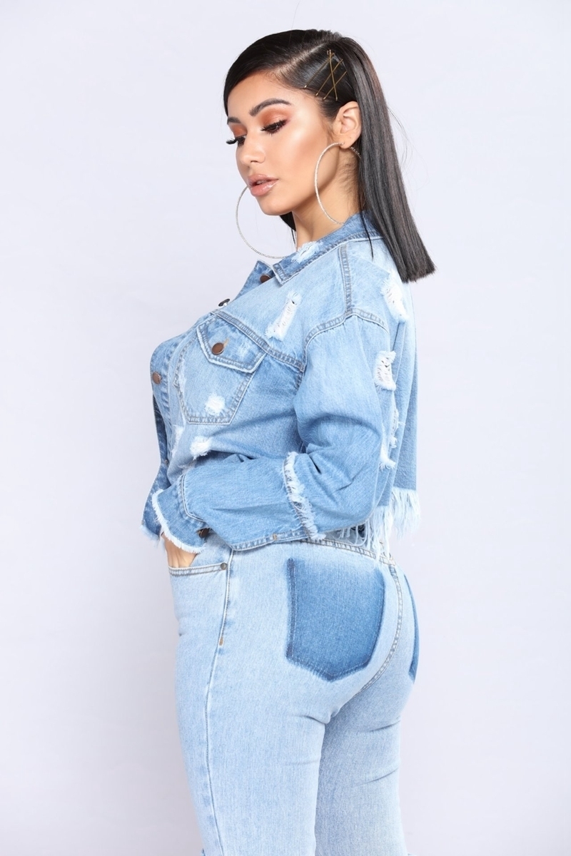 Sexy tassel Denim Jackets Women Hole Boyfriend Style Long Sleeve Vintage Jean jacket Denim Loose Autumn Denim Coat Jean T200212