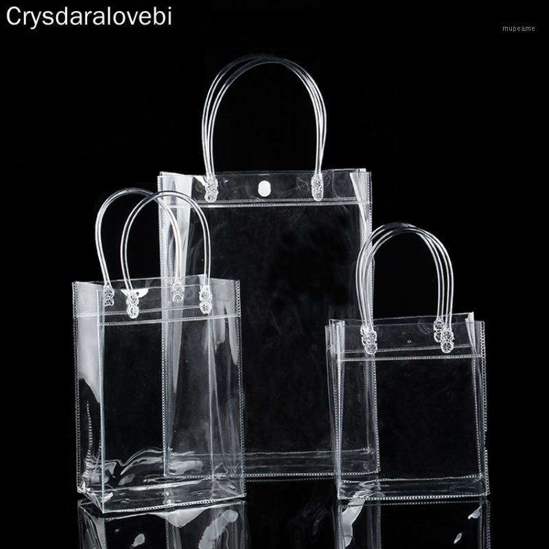20pcs- Transparant PVC Gift Tote Packaging Bags With Handle Clear Plastic Handbag1
20pcs- Transparant PVC Gift Tote Packaging Bags With Handle Clear Plastic Handbag1