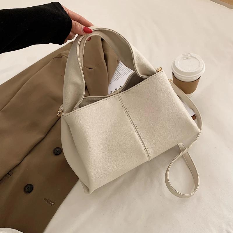 2021 Fashion Large Chain Shoulder Bag Women Travel Bags PU LeatherFemale Luxury Handbags Women Bags Designer Sac A Main Femme, White
2021 Fashion Large Chain Shoulder Bag Women Travel Bags PU LeatherFemale Luxury Handbags Women Bags Designer Sac A Main Femme, White